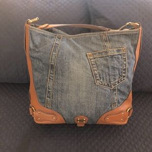 MICHAEL by Michael Kors Denim Tote -RARE!